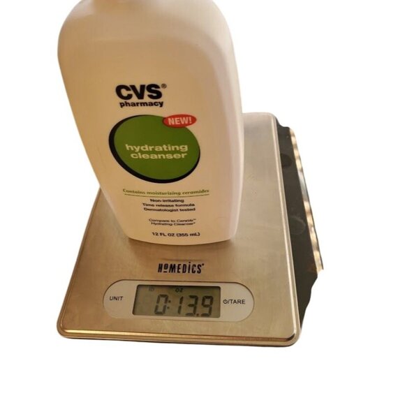 CVS Pharm Hydrating Cleanser 12 Oz With Ceramides Non-Irritating Dermatologist - Picture 3 of 3